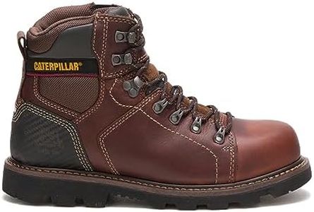 Caterpillar Men's Alaska 2.0 Steel Toe Industrial and Construction Shoe, Brown, 9 M US