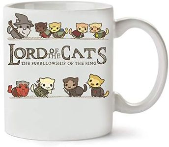 BakoIsland Lord of The Cats The Furrlowship of The Ring Classic Tea Mug Coffee Mug