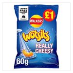 Walkers Wotsits Cheese Snacks 60g x Case of 15