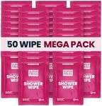 Super Fresh Shower Wipes Large Rose