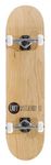 Enuff Logo Stain Complete Skateboard 8" x 32" 7 Ply 100% Canadian Maple, Medium Concave with Superb Pop, ABEC-7Chrome Bearings, For Adults and Children, Unisex
