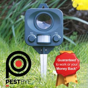 Pestbye Motion Sensor Cat Repellent Set – Outdoor Animal Deterrent