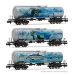 ARNOLD pack tank wagons "MAD", HN6600, Blue/Grey