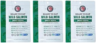 SeaBear - Ready-to-Eat Smoked Sockeye - 3.5 oz - 3 Pack