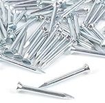 Merriway BH03129 (40 Pcs) Hardened Masonry Nail, 3.0 x 40mm (1/8 inch x 1.1/2 inch) - Pack of 40 Pieces, Silver