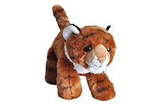 Wild Republic 16233, Tiger Hug'ems Soft, Gifts for Kids, Cuddly Toy 18cm, 7 inch