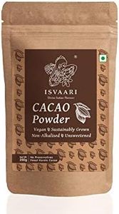 Isvaari Non Alkalized Cocoa Powder, 250g