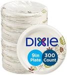 Dixie Bulk Paper Plates, 8.5 Inch, 