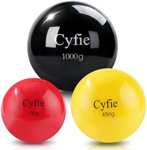 Cyfie 3-Pack Weighted Baseballs for Hitting Training, Heavy Balls for Batting Practice, Weighted Softballs for Strength & Swing Speed Training, Baseball Training Equipment for Players & Coaches