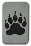 Toejamr Snowboard Stomp Pad - Black Bear PAW PAD - Gray