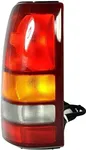 Dependable Direct Driver Side (LH) Tail Light Lamp For 1999-2002 CHEVY SILVERADO 1500 and 1999-2002 GMC SIERRA 1500 GM2800173 Includes Bulb