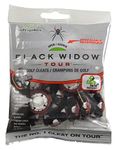 Softspikes Black Widow Tour Cleat Fast Twist, 16-Count Clamshell