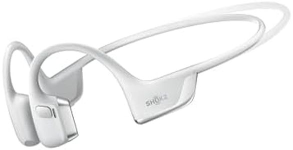 SHOKZ Casque à Conduction Osseuse OpenRun Pro 2 Mini, Écouteurs sans Fil Bluetooth 5.3, Microphones Réducteurs de Bruit, Étanchéité IP55, 12h d'Autonomie, Charge Rapide USB-C, Argent