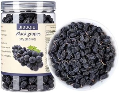 Raisins (10.58oz /300g), black, thin, seedless, sweet, nutritious raisins