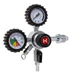 Kegco Nitrogen Regulator, 1 Product, Chrome