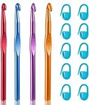 OWill 14pcs Crochet Hooks Set(8mm 9