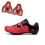 Youcanup Mens Cycling Shoes Compatible Peloton Delta Cleat SPD Indoor Bike Shoes Road Cycling Shoes Racing Cycle Shoes