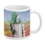 Wizard of Oz Tin Man Character Ceramic Coffee Mug, Novelty Gift Mugs for Coffee, Tea and Hot Drinks, 11oz, White