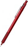 ROTRING 2119800 600 Mudder Red Mechanical Pencil, 0.02 inches (0.5 mm), Knock Type