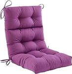 Outdoor High Back Chair Cushion wit