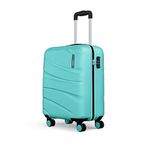 Safari Polycarbonate Persia Hardside Small Size Cabin Luggage Spearmint Color 55Cm, 4, Spinner, Trolley Bag