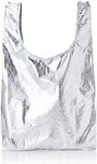 Bagu Standard Eco Bag, Metallic, 100% Recycled, silver (metallic silver)