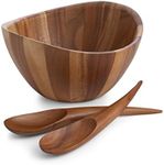 nambe Gourmet Harmony 3 Piece Woode