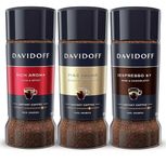 Daviddoff Coffee Variety Pack, Rich Aroma, Fine Aroma, Espresso 57, 100g each, Pack of 3