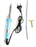 60w 220v Fast heating Welding Soldering Iron +T-Shape, T-Tip, Rubber Strip Blue