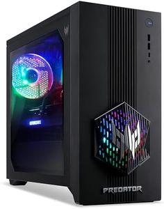 Acer Predator PO3-665 Gaming Desktop PC - Intel Core i7-14700F, 16GB, 512GB SSD, NVIDIA GeForce RTX 5070, No Display, Windows 11, Black