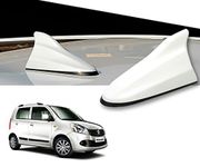 Auto Pearl White Shark Fin Signal Receiver Antenna Compatiable with WagonR