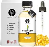 Dolce Flav Natural Sweet Corn Extract - 2 Ounce Water-Soluble Multipurpose Flavoring Ideal for Baked Goods, Beverages, Coffee, Desserts & Ice Cream - Perfect Kitchen Gift for Holidays