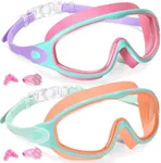 Keary 2 Pack Swim Goggles for Kids 
