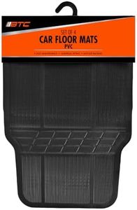 BTC Rubber Car Floor Mats 4-Piece Set