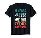 9 Years 108 Months Of Being Awesome