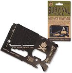 Pocket Survival Tool - Unique Gifts For Men - Cool Gadgets For Men - Tools For Men - Bottle Openers - Camping Gadgets - Keychain Tool - Pocket Tool - Credit Card Multitool - Trixie and Milo