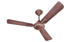 Havells 1200mm Ambrose ES Ceiling Fan | Premium Finish, Deco. Fan, Elegant Looks, High Air Delivery, Energy Saving, 100% Pure Copper Motor | 2 Year Warranty by Brand | (Pack of 1, Nickel Pearl Brown)