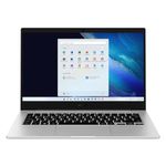 Samsung Galaxy Book2 Go 5G Laptop 35.6 cm (14") Full HD Qualcomm Snapdragon 7c+ Gen 3 4 GB LPDDR4x-SDRAM 128 GB Storage Wi-Fi 6E (802.11ax) Windows 11 Home Silver - RFB-NP345XNA-KA1UK