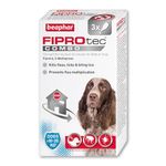 Beaphar - FIPROtec® COMBO for Medium Dogs (10-20kg) – 3 pipettes - Kills Fleas, Flea Eggs, Flea Larvae & Ticks - Stops Fleas Multiplying on Pet and in Home - Vet Strength Dog Flea Treatment