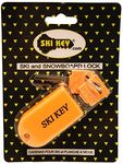 Ski and Snowboard-Fat Ski Lock (Orange)