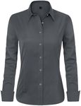 J.VER Womens Button Down Shirt Long