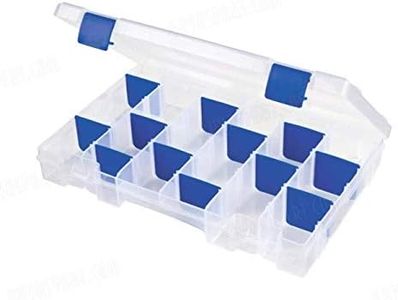 Flambeau 4007 Tuff Trainer See-Through Storage Box 4 Fixed Compartments 10 Zerust Dividers