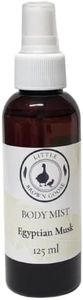 Little Brown Goose Egyptian Musk Body Mist 125ml. Hydrating body fragrance spray containing pure argan oil