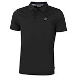 Calvin Klein Men's Planet Polo Shirt - Black - L