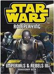 Fantasy Flight Games Star Wars RPG Imperials and Rebels III Adversary Deck Gaming Book