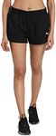 PUMA Women's Active Woven Shorts, Black, Medium