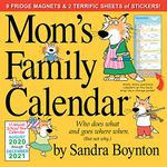 Mom's Family Wall Calendar Aug 2020 to Dec 2021