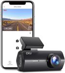 GKU Dash Cam, 2.5K WiFi Car Camera Car Video 170° Wide Angle Mini Dash Camera for Cars, Car Dash Cam with Parking Monitor, Super Night Vision, G-Sensor,Support 256GB Max (Black)