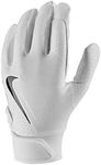 Nike Adult Hyperdiamond 2.0 Batting Gloves White | Black Small