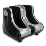 AGARO Amaze Foot & Calf Massager, Rolling & Kneading Massage, Vibration, Lukewarm Heat, Calf/Foot Massage Each with 3 Intensity Levels, Pain Relief, Muscle Relaxation & Increases Blood Circulation